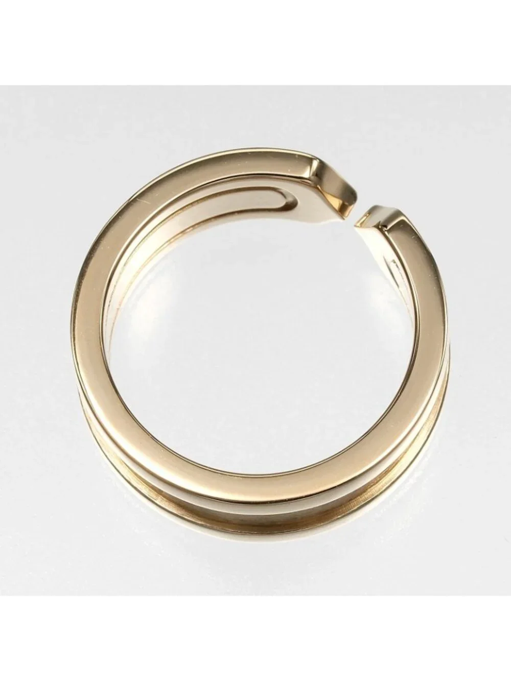 Cartier 2C 18k Yellow Gold Ring